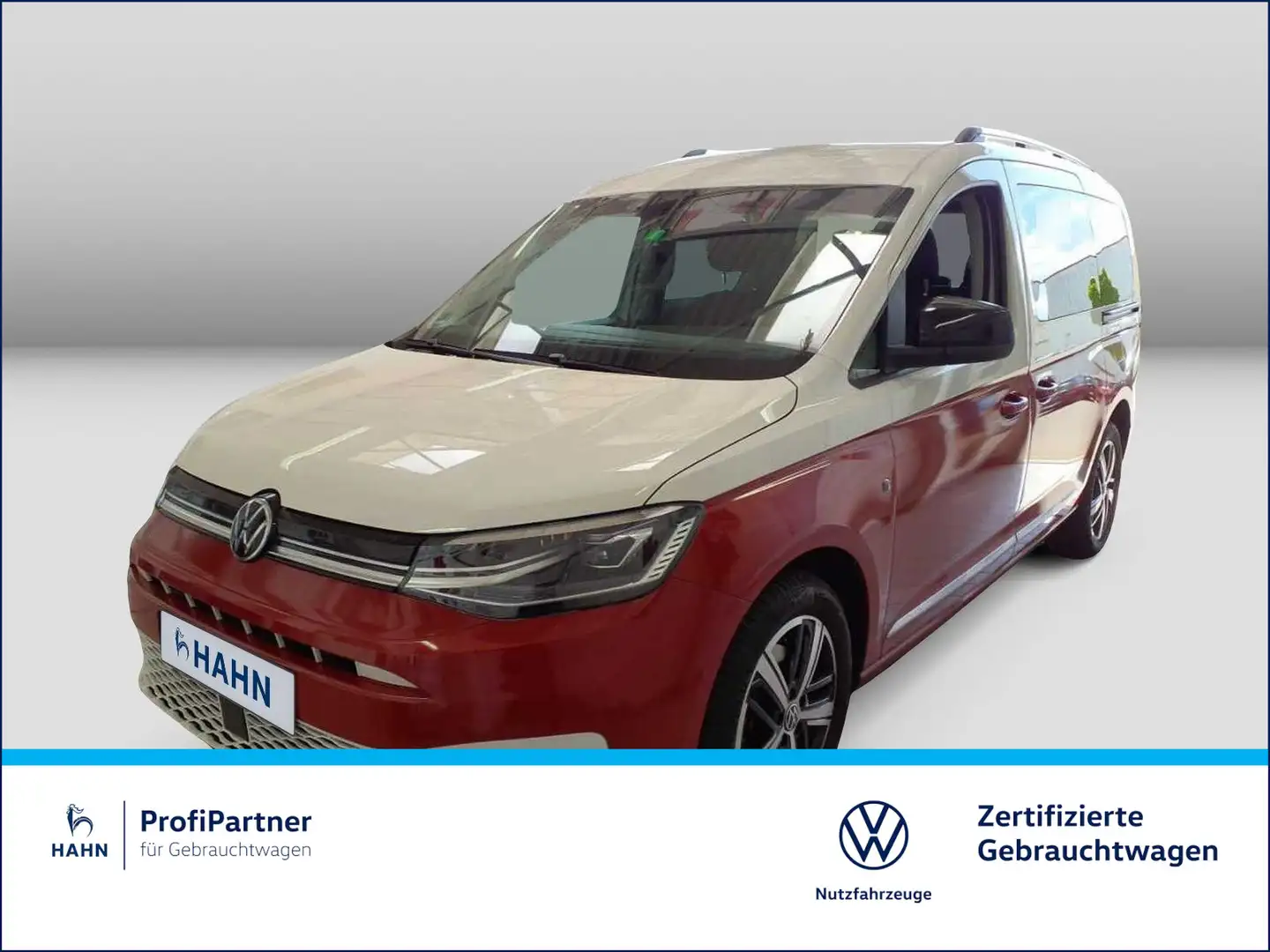 Volkswagen Caddy Style 1,5TSI 84kW DSG NAVI AHK ACC Bianco - 1