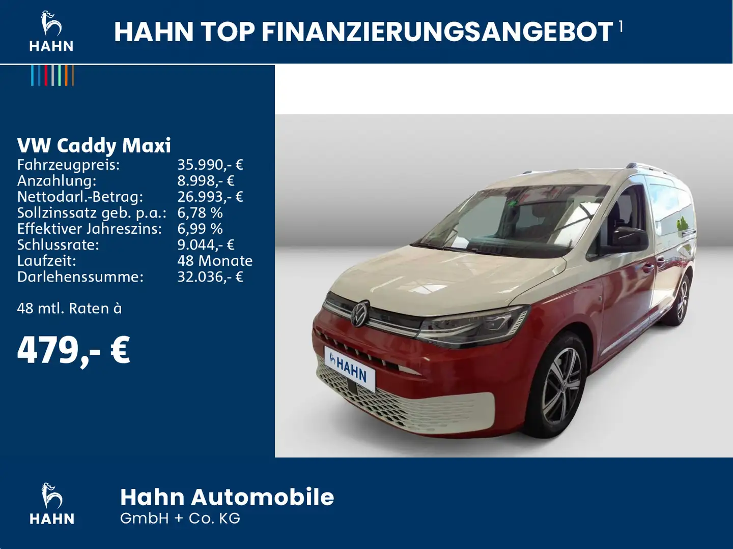 Volkswagen Caddy Style 1,5TSI 84kW DSG NAVI AHK ACC Bianco - 2