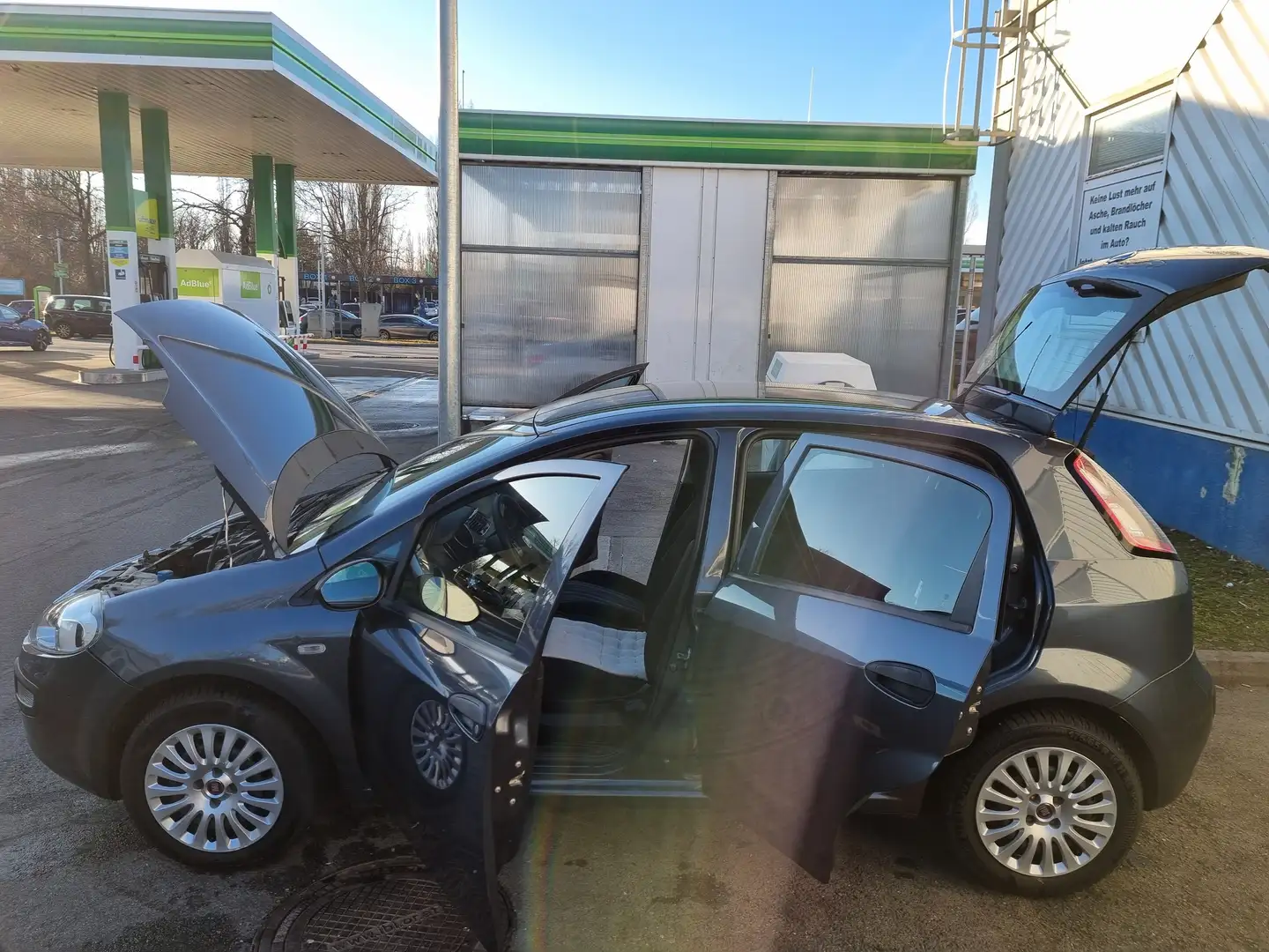 Fiat Punto Evo Punto Evo 1,4 75 S S Grau - 1