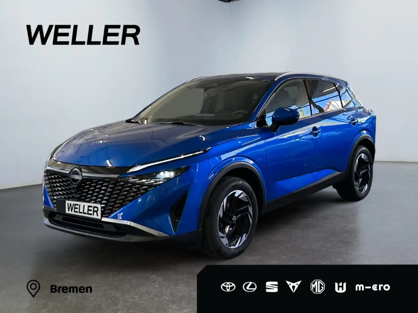 Nissan Qashqai 1.3 DIG-T MHEV Xtronic N-Connecta *360°* Blau - 1