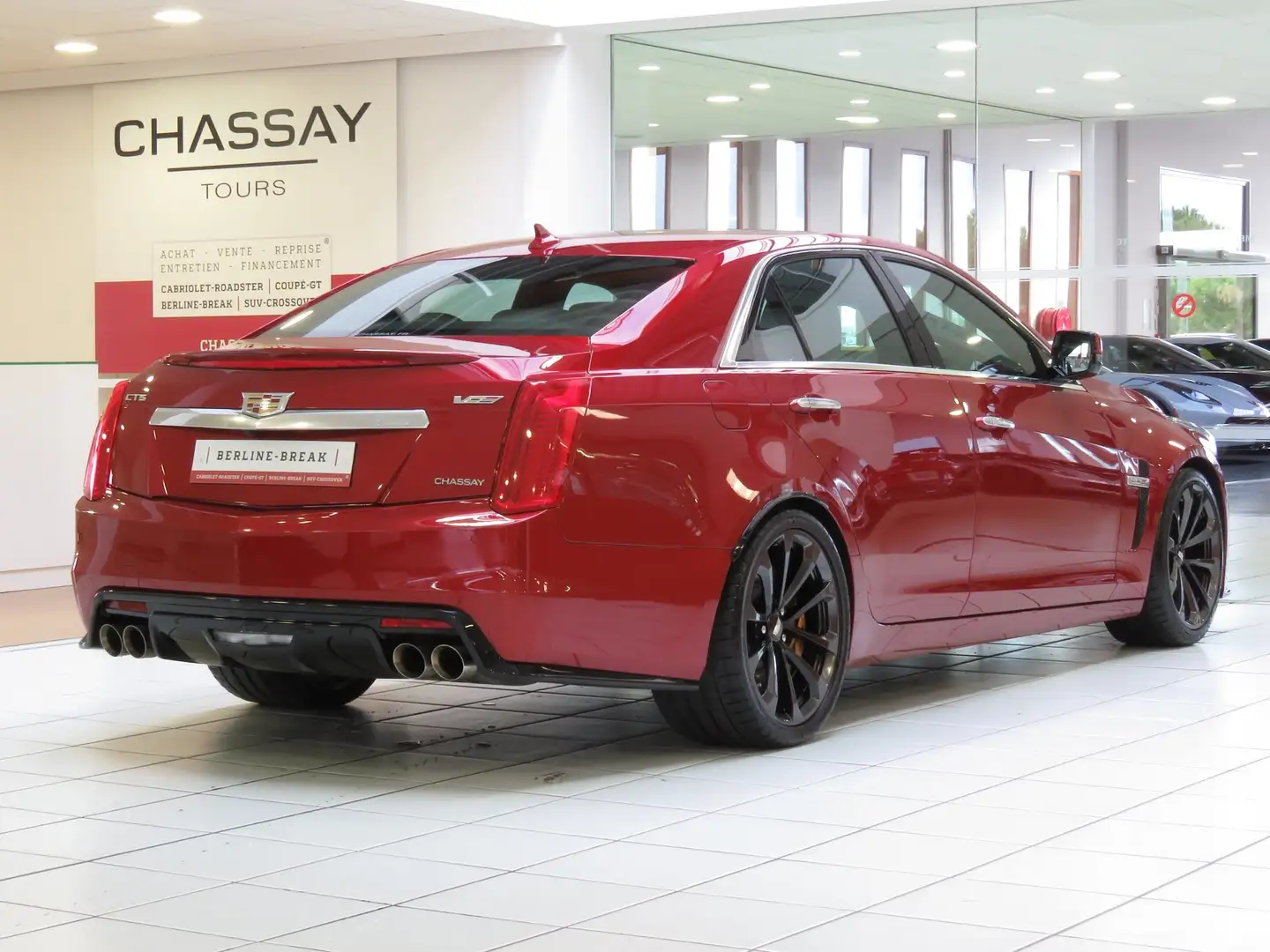 Cadillac CTS V phase 3 V8 6.2 Червоний - 1