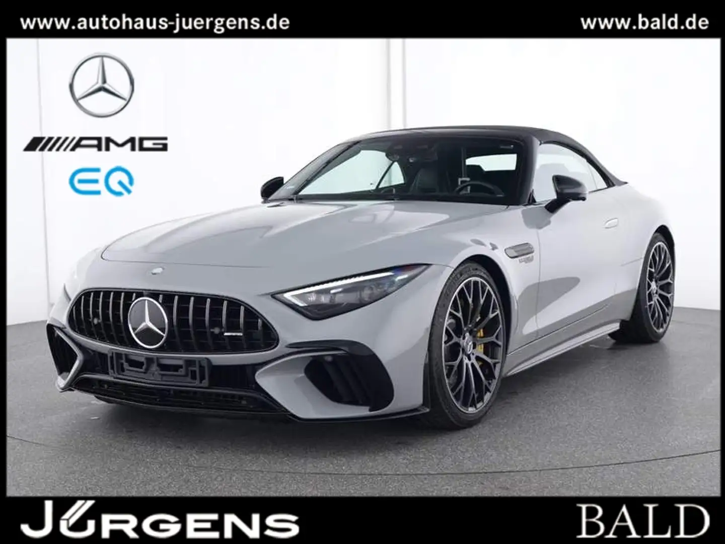 Mercedes-Benz SL 63 AMG 4M+ Perf-Sitze/Aero/Distr/Night/21' Grau - 1