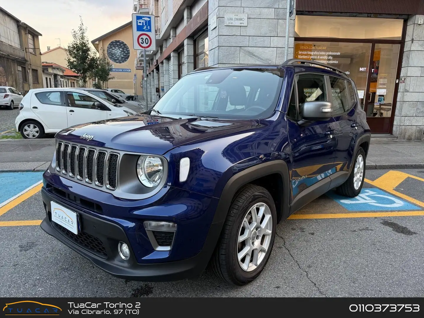 Jeep Renegade Limited 1.0 T-GDI Bleu - 1