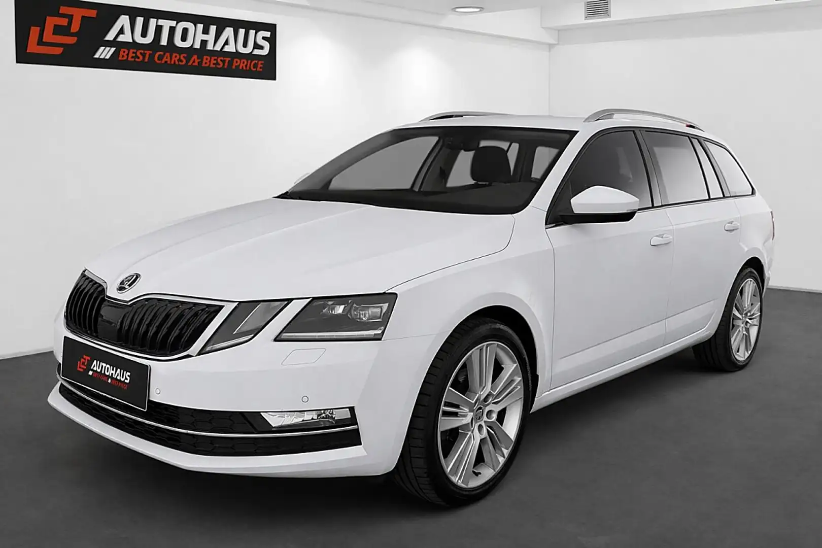 Skoda Octavia Combi 2,0 TDI | 1.BESITZ |MwSt.AUSW | Weiß - 1