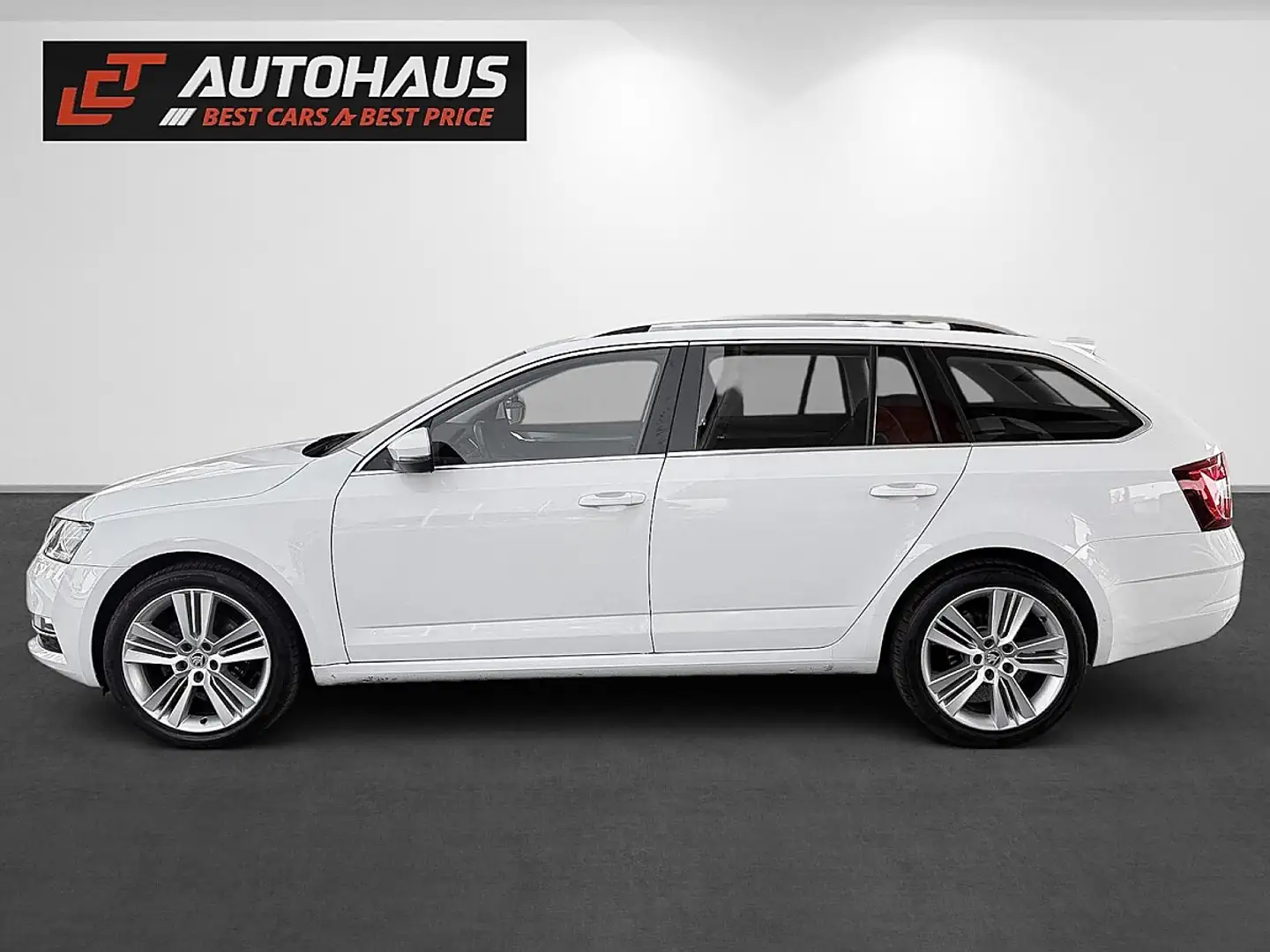 Skoda Octavia Combi 2,0 TDI | 1.BESITZ |MwSt.AUSW | Weiß - 2