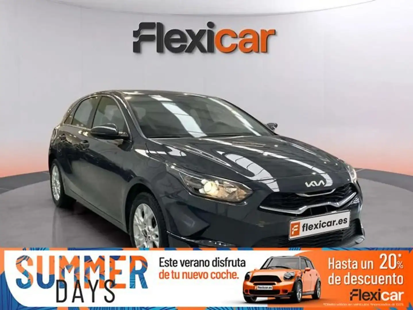 Kia Ceed / cee'd 1.0+T-GDi+88kW+%28120CV%29+Drive Gris - 1