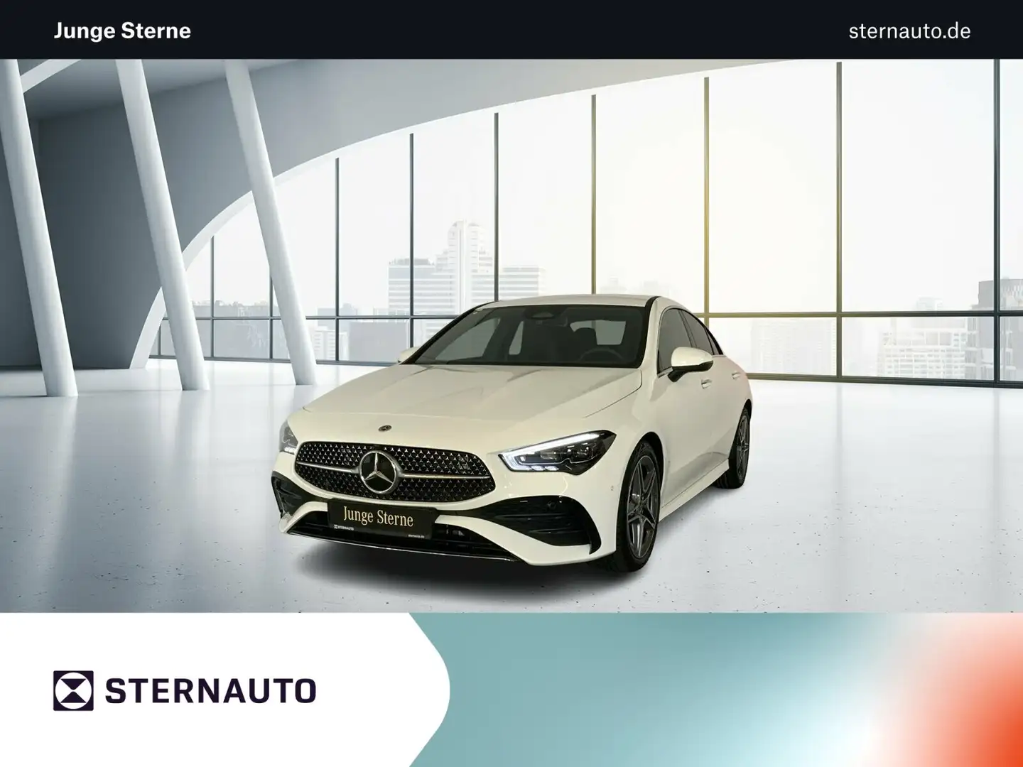 Mercedes-Benz CLA 200 CLA 200 Coupé AMG-Line MultiBeam-LED WinterPak Blanc - 1