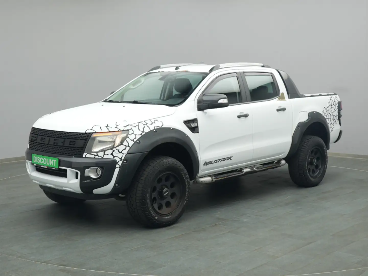 Ford Ranger Doka Wildtrak 200PS Aut. 4x4/Standheizung Blanc - 2