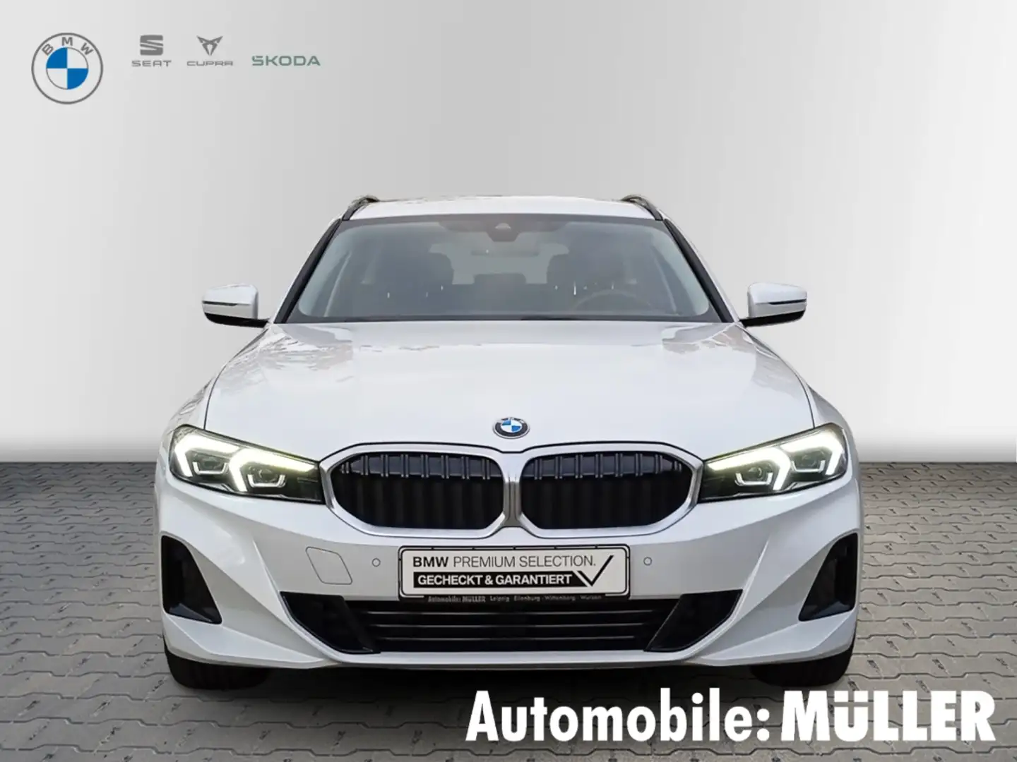 BMW 320 d xDrive Touring*AHK*PDC*DAB*LED*Driv.Ass.* Weiß - 2