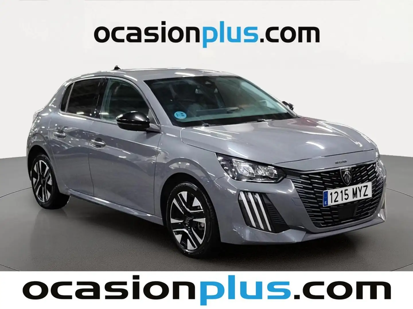 Peugeot 208 1.2 Puretech S&S Allure 100 Gris - 2
