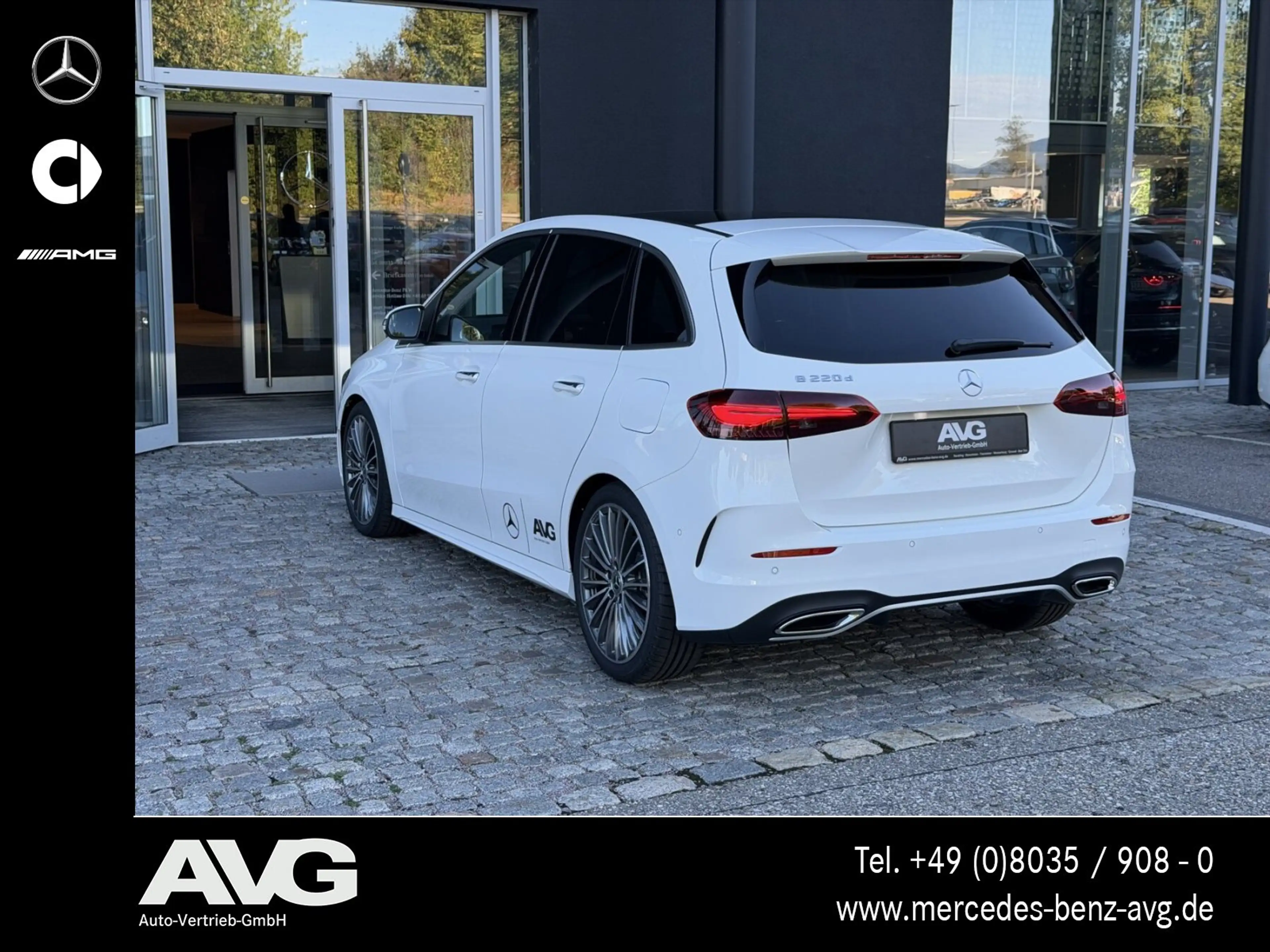 Mercedes-Benz B 220 B 220 d AMG Premium+ Pano Multi LED AHK HuD 360° — photo 6