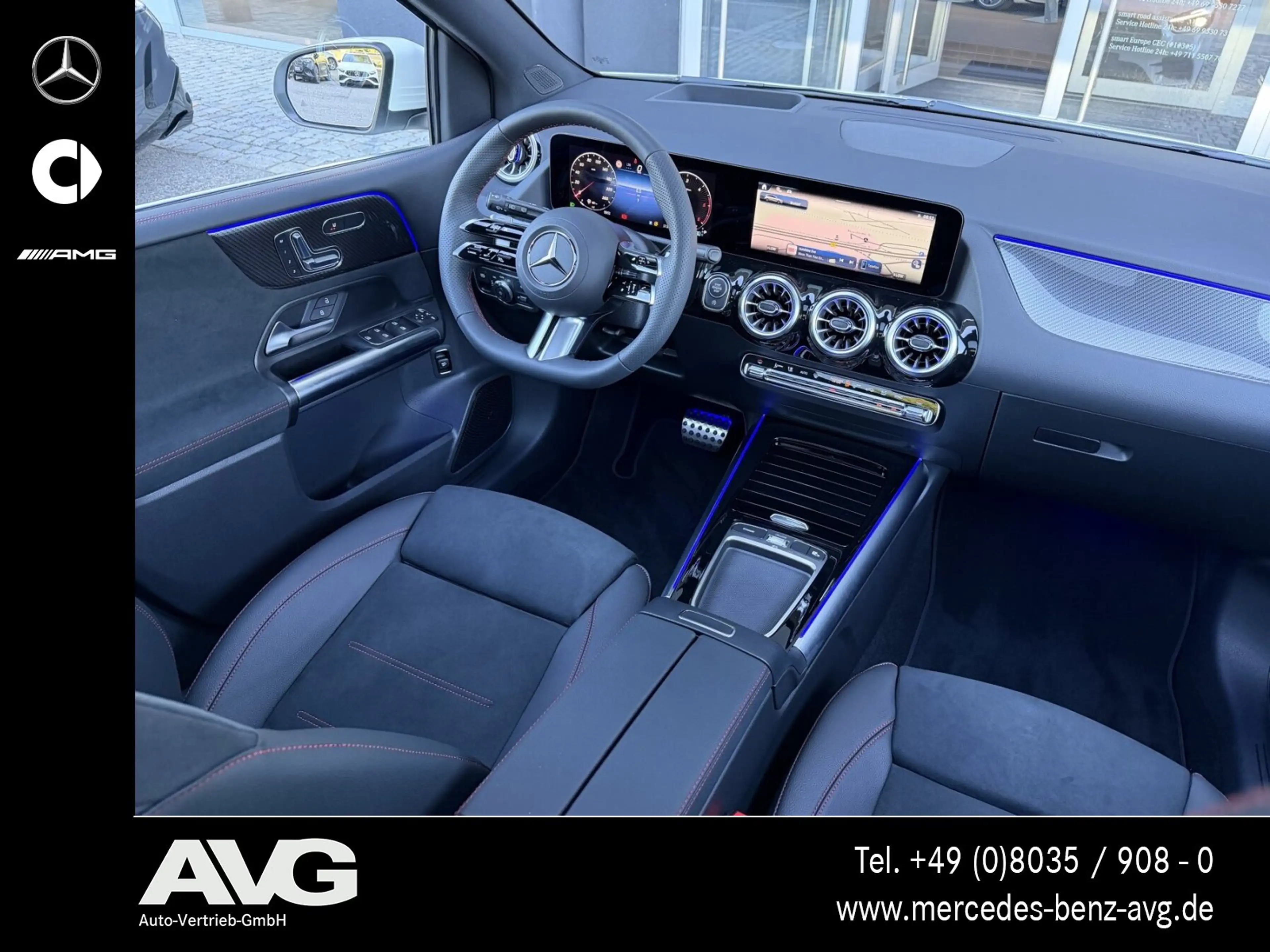 Mercedes-Benz B 220 B 220 d AMG Premium+ Pano Multi LED AHK HuD 360° — photo 15