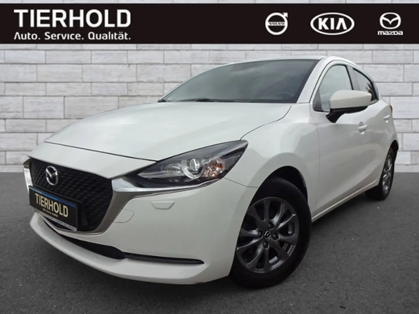 Mazda 2 G90 Exclusive-Line Automatik Navi Carplay Weiß - 2