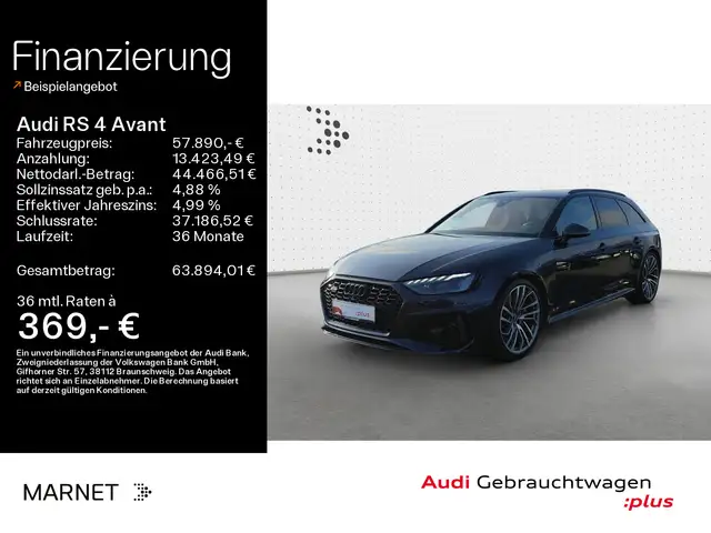 Audi RS4 quattro*Navi*Matrix*Alu*HUD*B&O*PDC*P