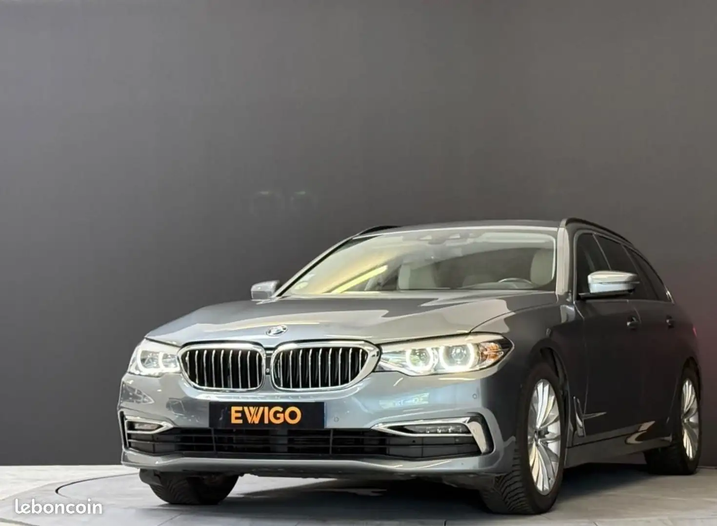 BMW 520 Touring 520D 190CH BVA XDRIVE LUXURY Grigio - 1