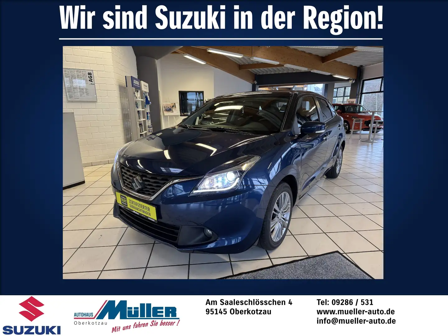 Suzuki Baleno Baleno 1.0 Boosterjet Comfort Blau - 1