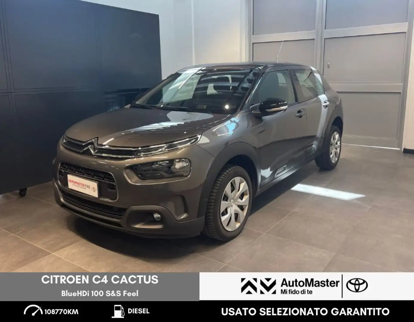 Citroen C4 Cactus BlueHDi 100 S&S Feel Grigio - 1