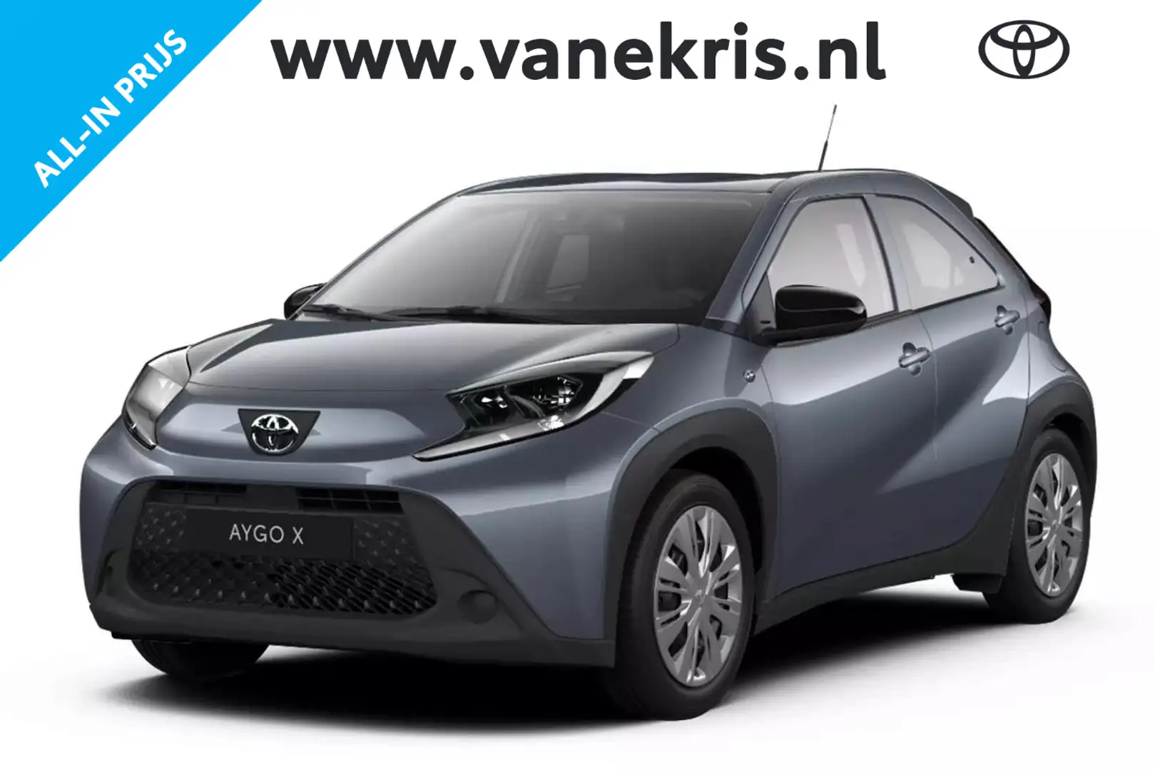 Toyota Aygo X 1.0 VVT-i MT Play, Apple Carplay & Android Auto, C Grijs - 1