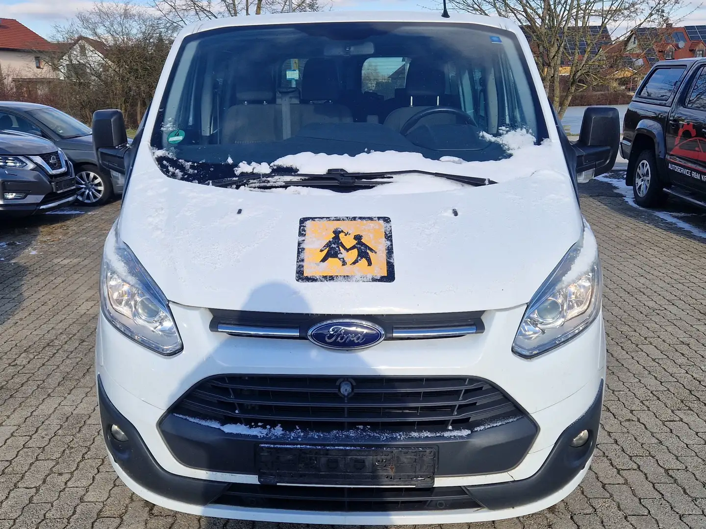 Ford Transit Custom 300 L1 Trend 9 sitzer Klima Pdc Blanco - 2