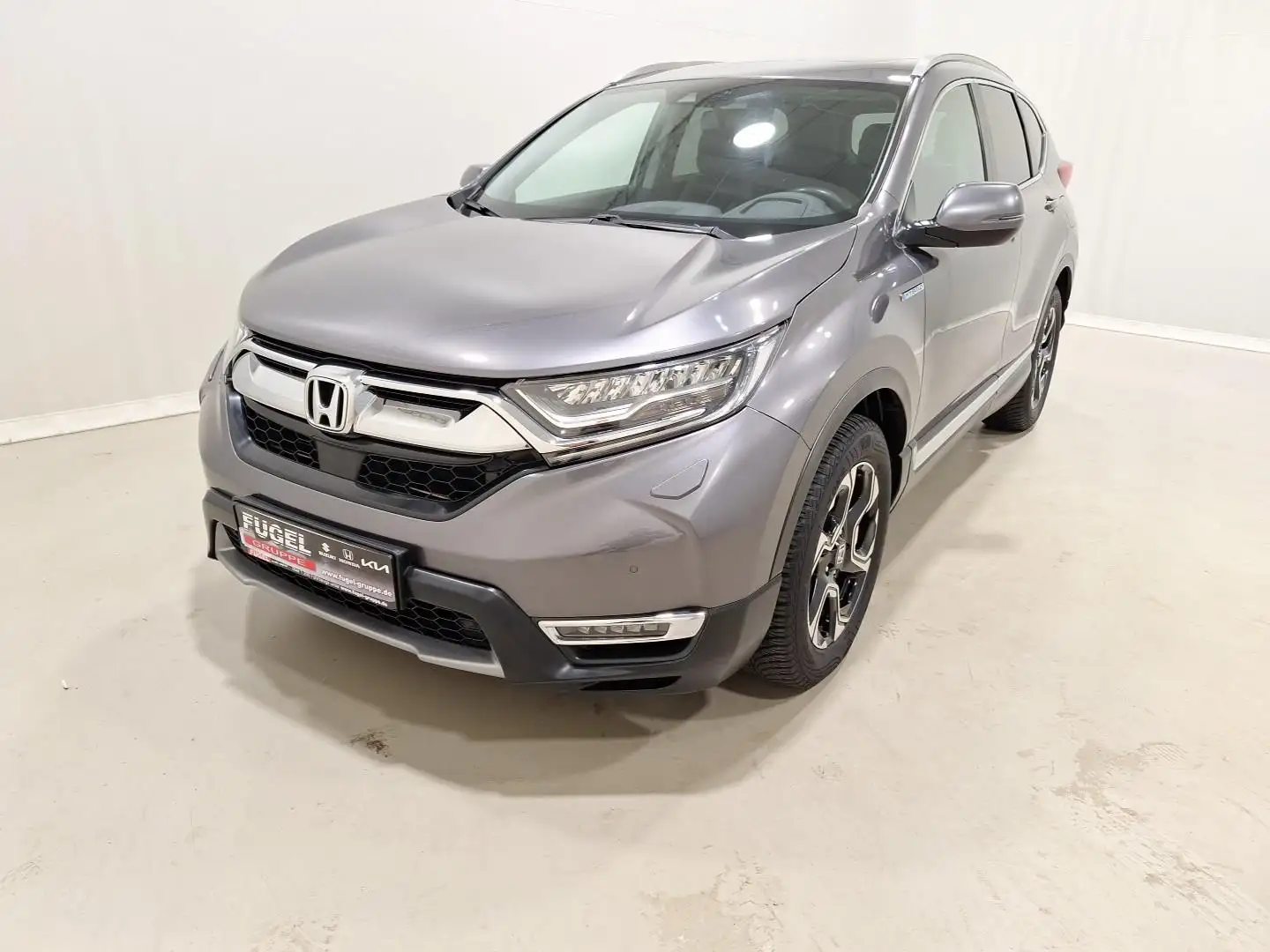 Honda CR-V 2.0 i-MMD HYBRID 4WD Executive Pano|HuD|Leder Grau - 2