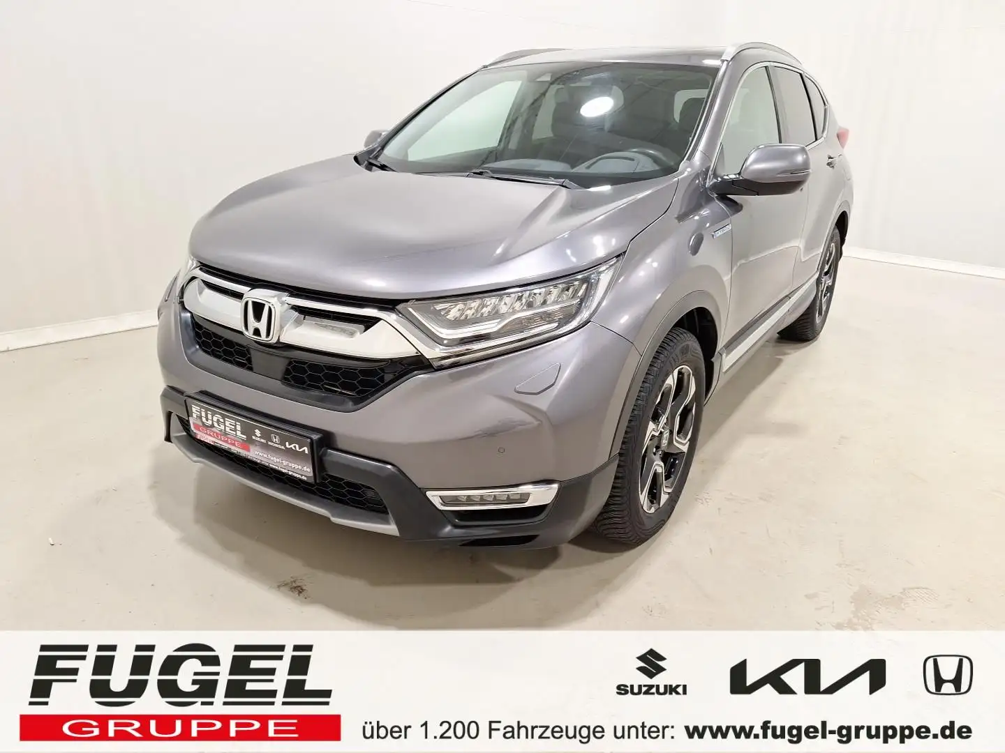 Honda CR-V 2.0 i-MMD HYBRID 4WD Executive Pano|HuD|Leder Grau - 1