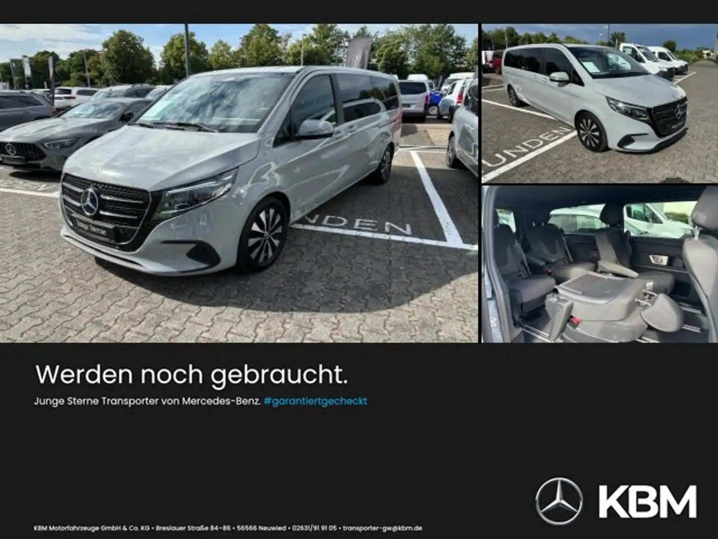 Mercedes-Benz V 220 V 220 d STYLE Extralang Navi*Burmester*Kamera Grau - 1