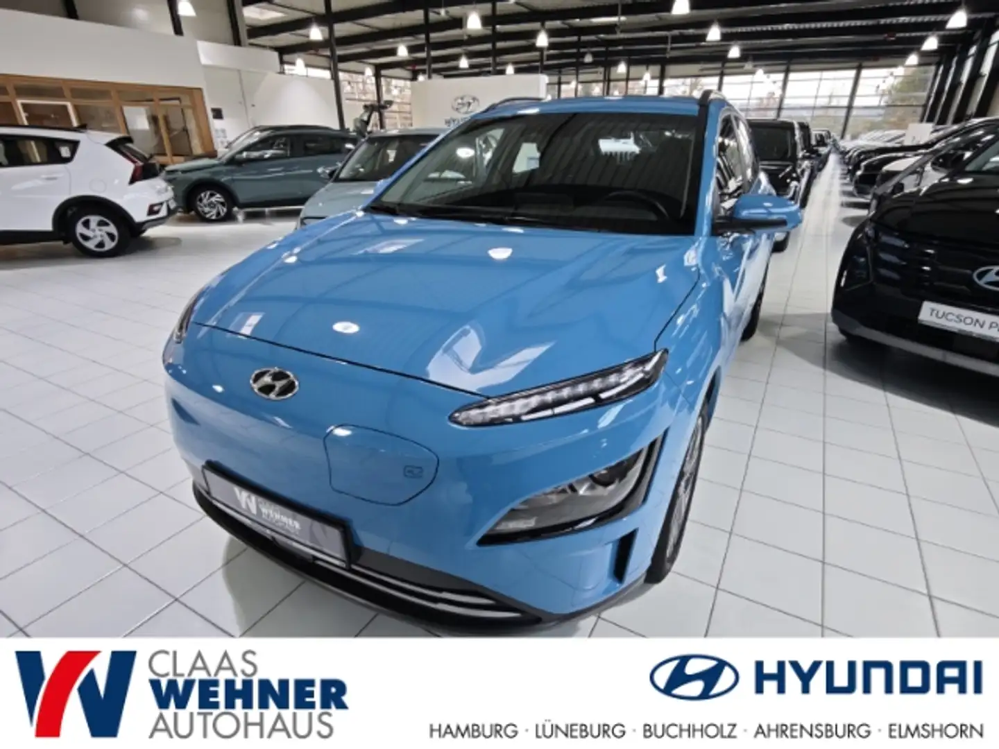 Hyundai KONA Hyundai Elektro MJ21 (100kW) SELECT-Paket Digitale Blau - 1