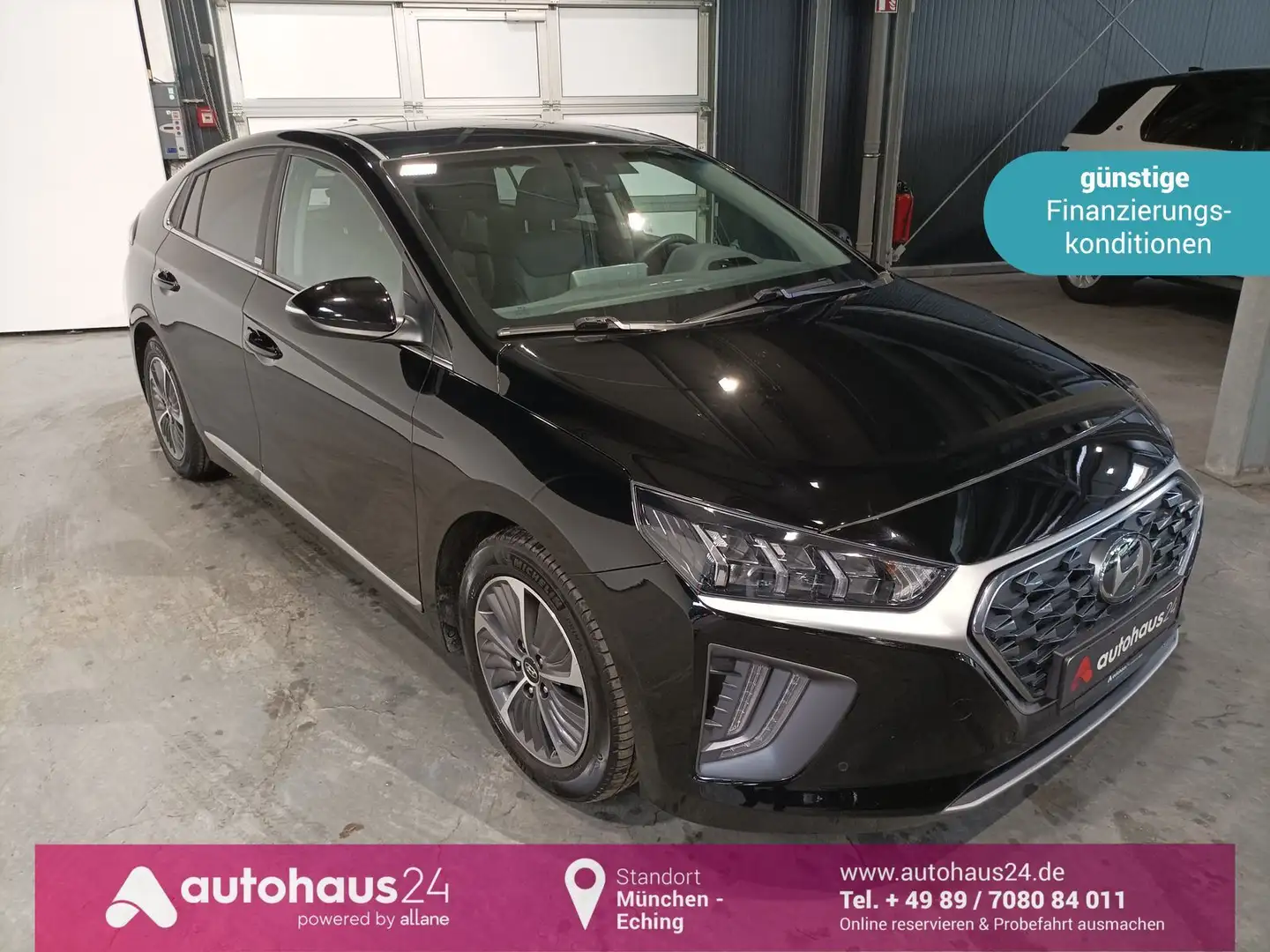 Hyundai IONIQ 1.6 GDI Prime-Paket LED|Navi|Leder|ACC Schwarz - 1