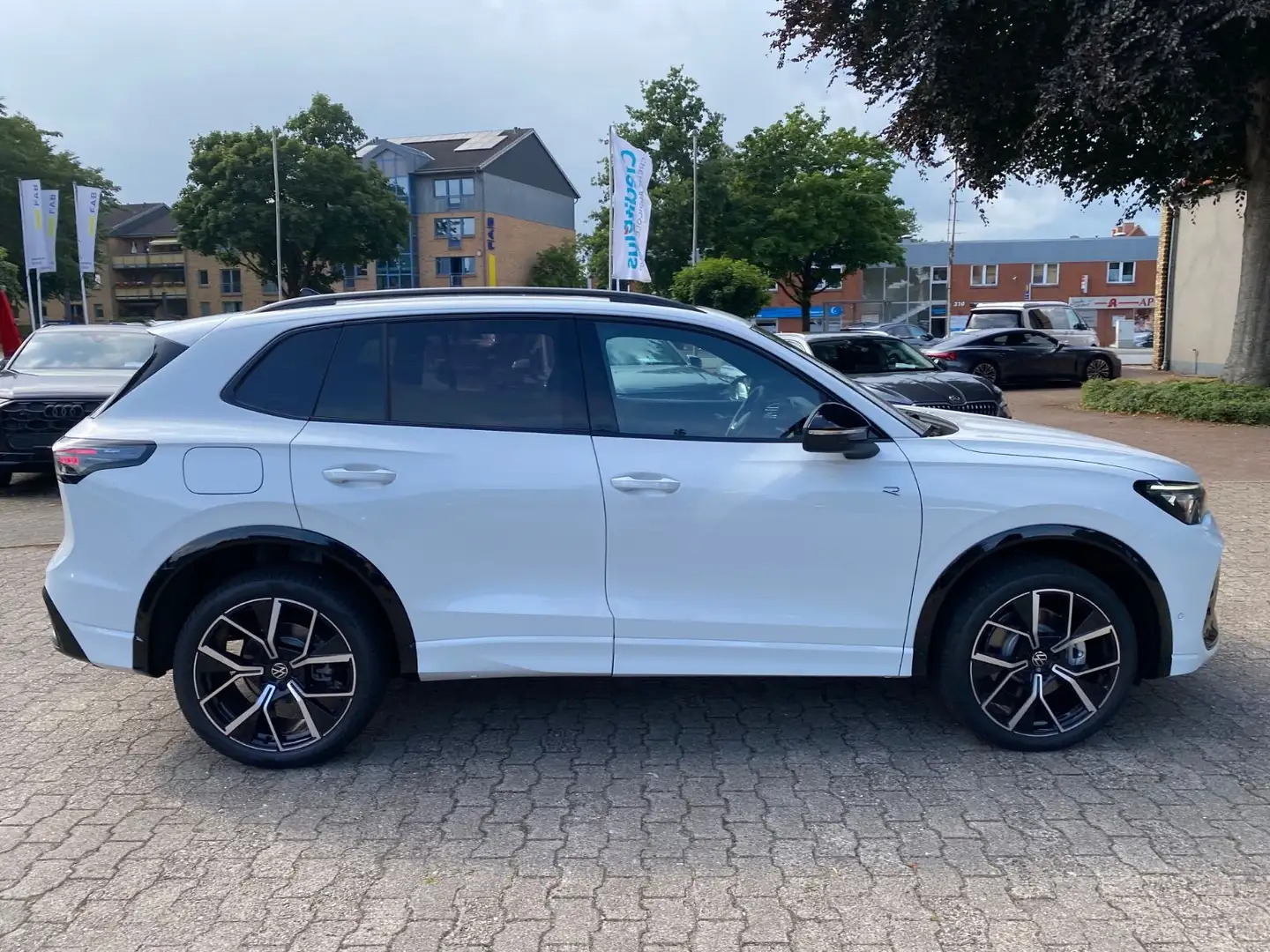 Volkswagen Tiguan 2.0 TDI 4 M R-Line Navi AHK IQ Light 20 Weiß - 2