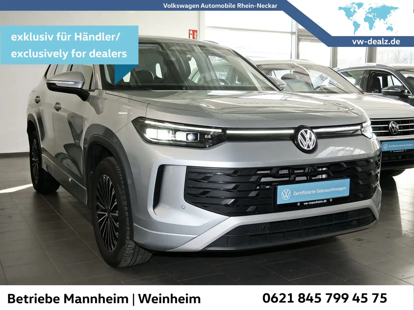 Volkswagen Tayron 2.0 TDI Life DSG 4Motion 7-Sitzer AHK Nav Argent - 2