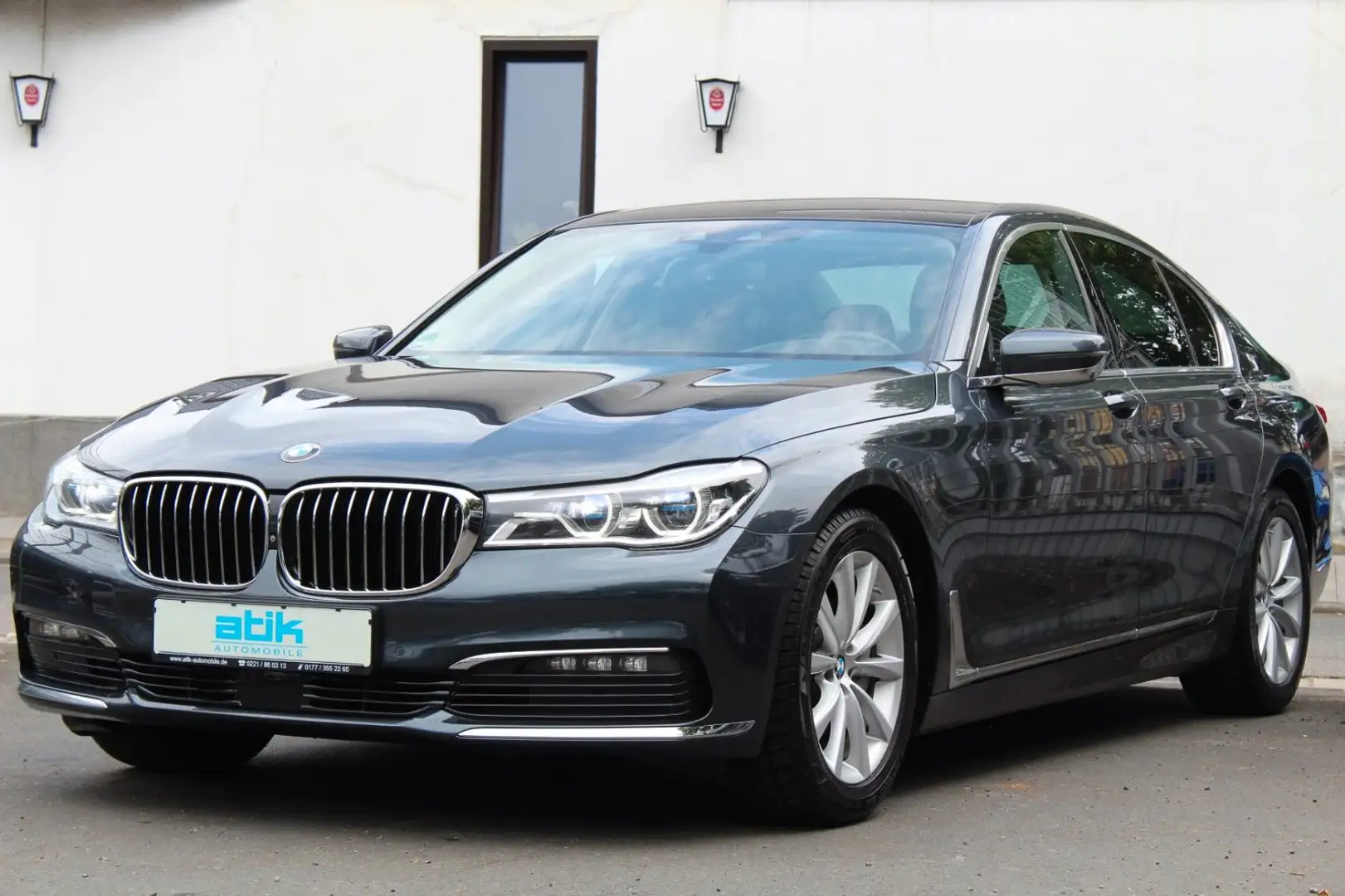 BMW 730 d 1.HAND! 360° MASSAGE LASER BMW-SERVICE NEU! Gri - 1