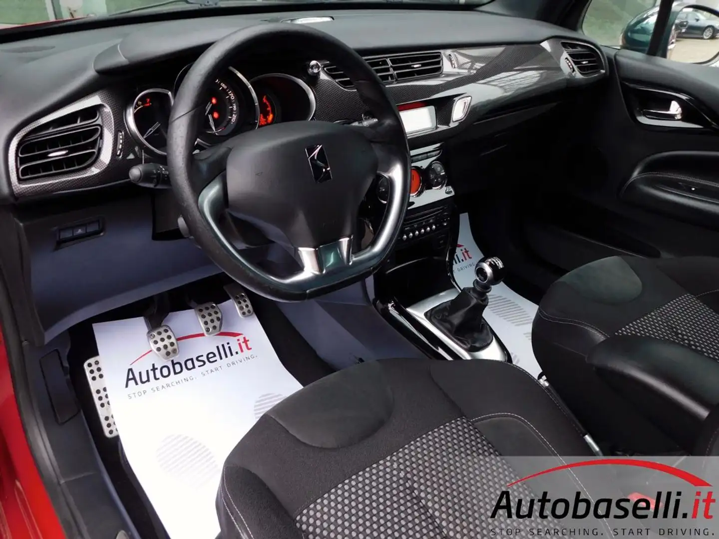 DS Automobiles DS 3 1.6 THP 155cv SPORT CHIC Rosso - 2