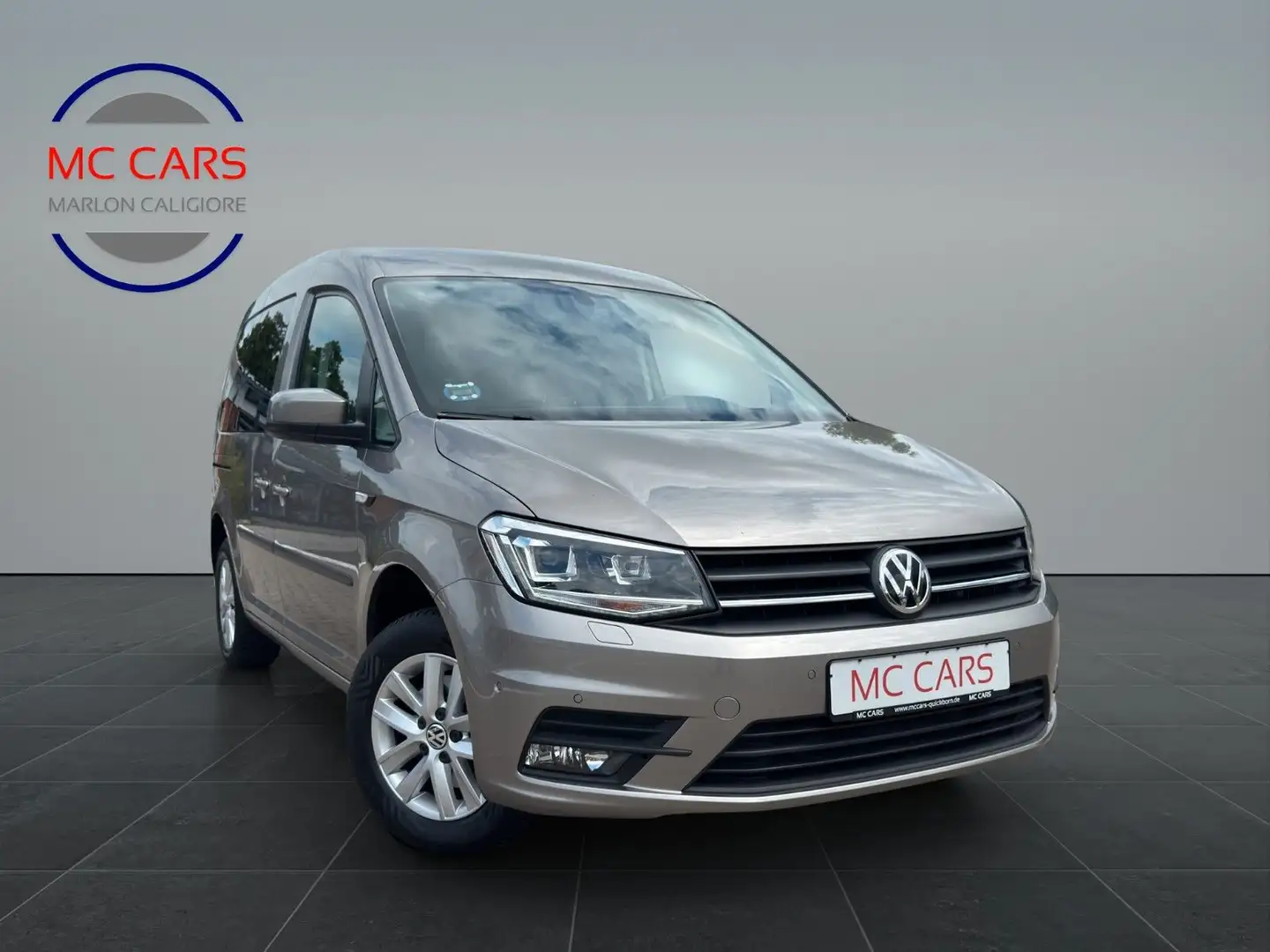 Volkswagen Caddy 5 Sitzer BlueMotion Grijs - 1