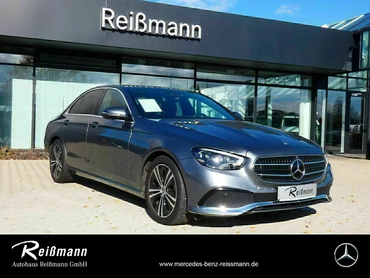 Mercedes-Benz E 220 d 4M Limousine AVANTGARDE Exterieur/LED Grau - 1