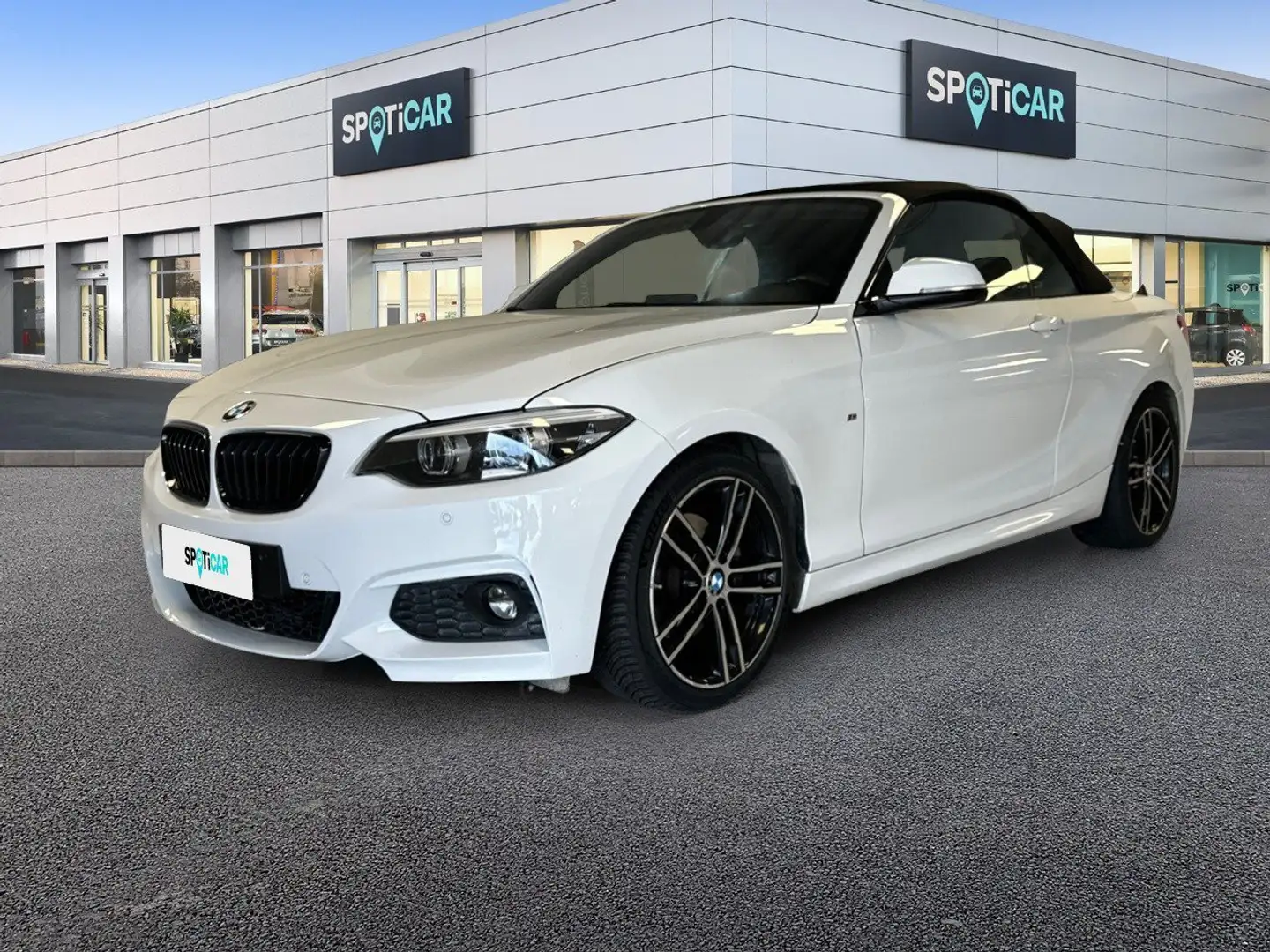 BMW 220 Serie 2 220i MSport autom. Weiß - 1