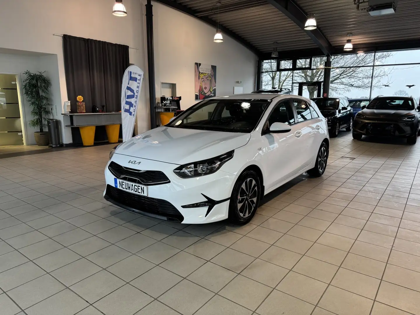 Kia Ceed / cee'd 1.5 T-GDI GPF 140PS Spin EU NAVI|KAMERA|PDC|SOFORT Bianco - 1