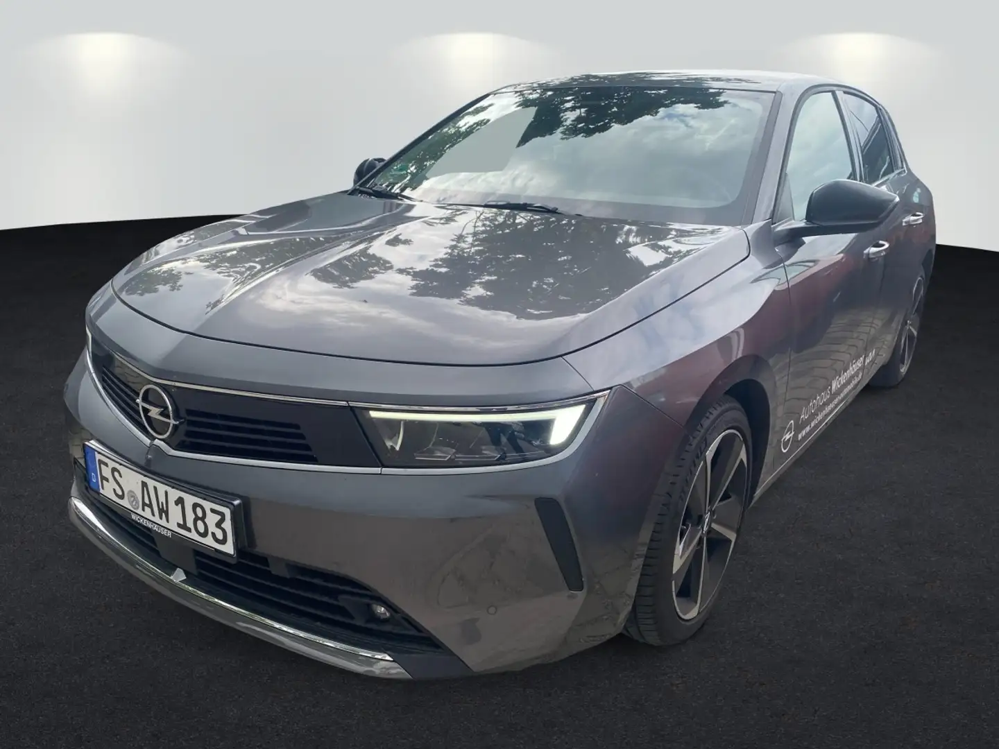 Opel Astra 1.2 5t Elegance FLA SpurH LM PDC KAM BT Grau - 2