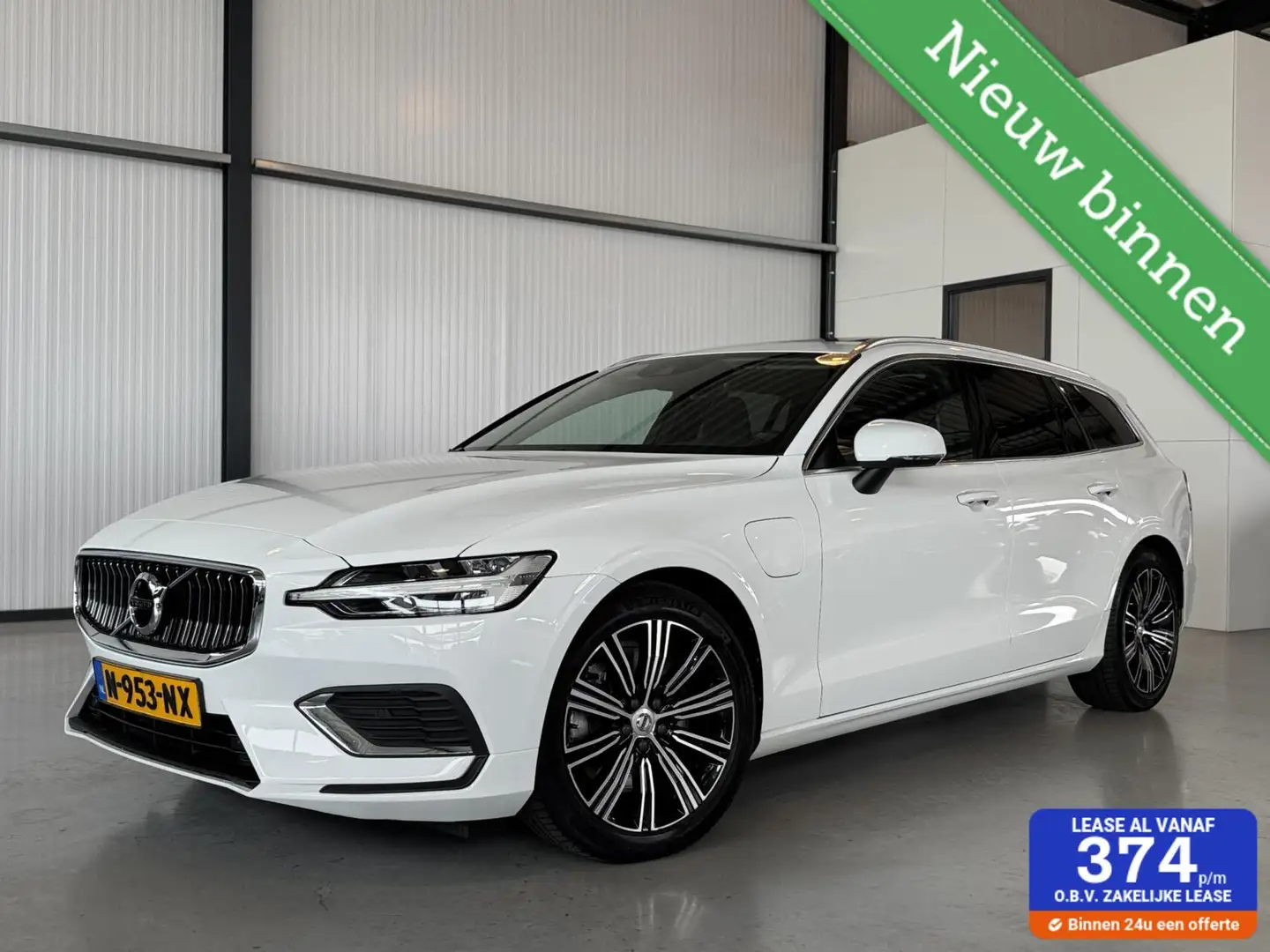 Volvo V60 2.0 T6 Recharge 250kW AWD Inscription Expression|P Weiß - 1
