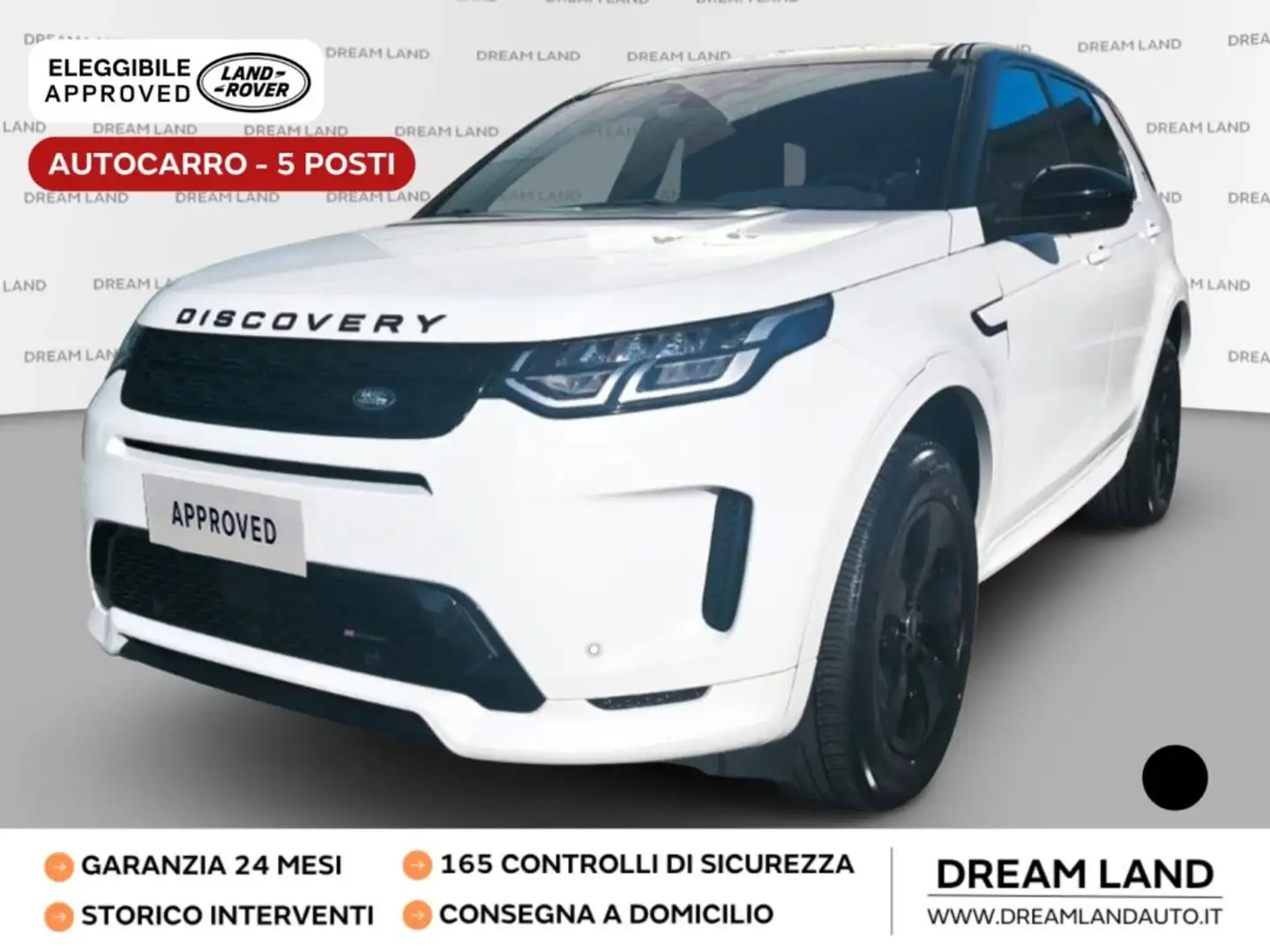 Land Rover Discovery Sport 2.0 eD4 163CV AUTOCARRO+IVA 2WD R-Dynamic S White - 1