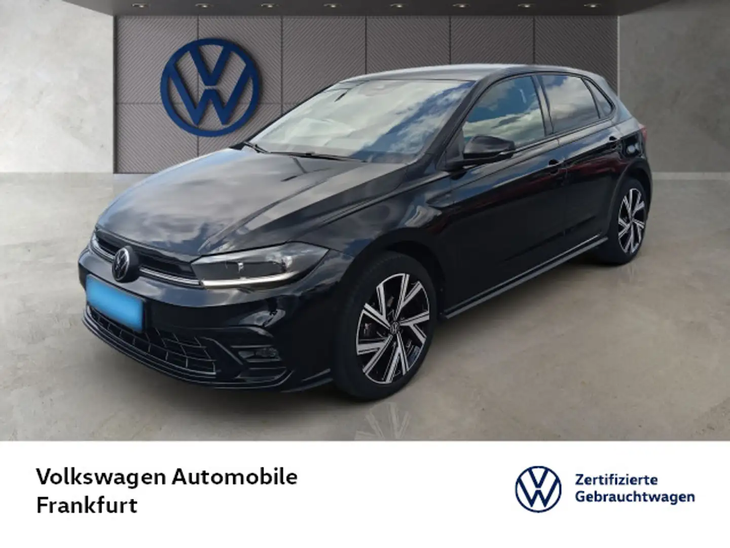 Volkswagen Polo 1.0 TSI R-Line Navi Q.LIGHT - LED-Matrix Sp Schwarz - 1
