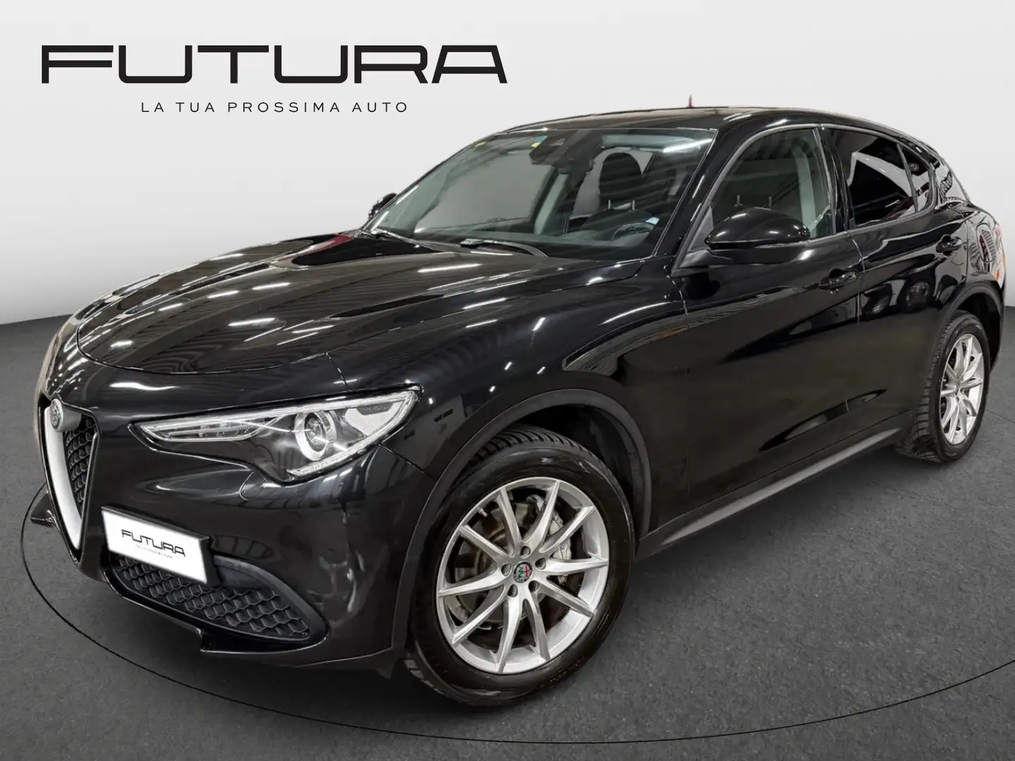 Alfa Romeo Stelvio 2.2 TD 190cv Q4 Executive Zwart - 1