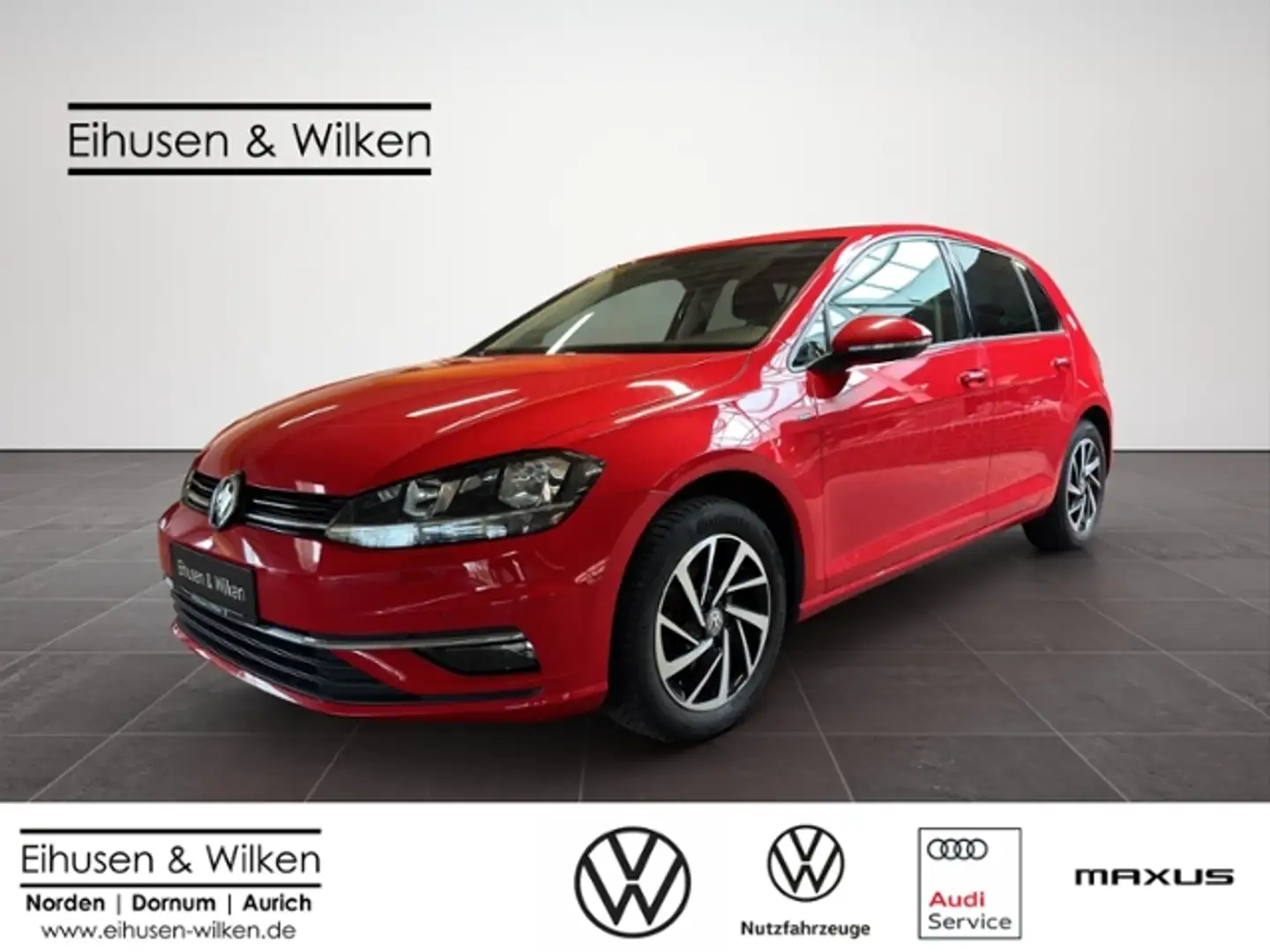 Volkswagen Golf VII 1.0+TSI+JOIN+KLIMA+NAVI+SHZ+ALU+ Rouge - 1