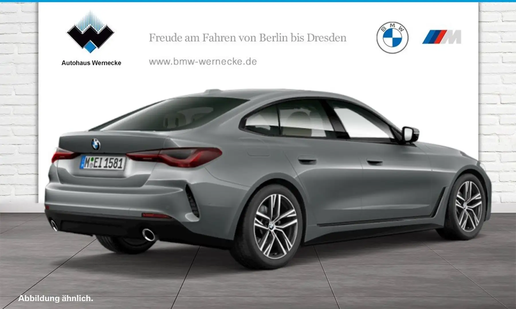 BMW 420 i Gran Coupé HK HiFi DAB WLAN GSD Komfortzg. Grau - 2