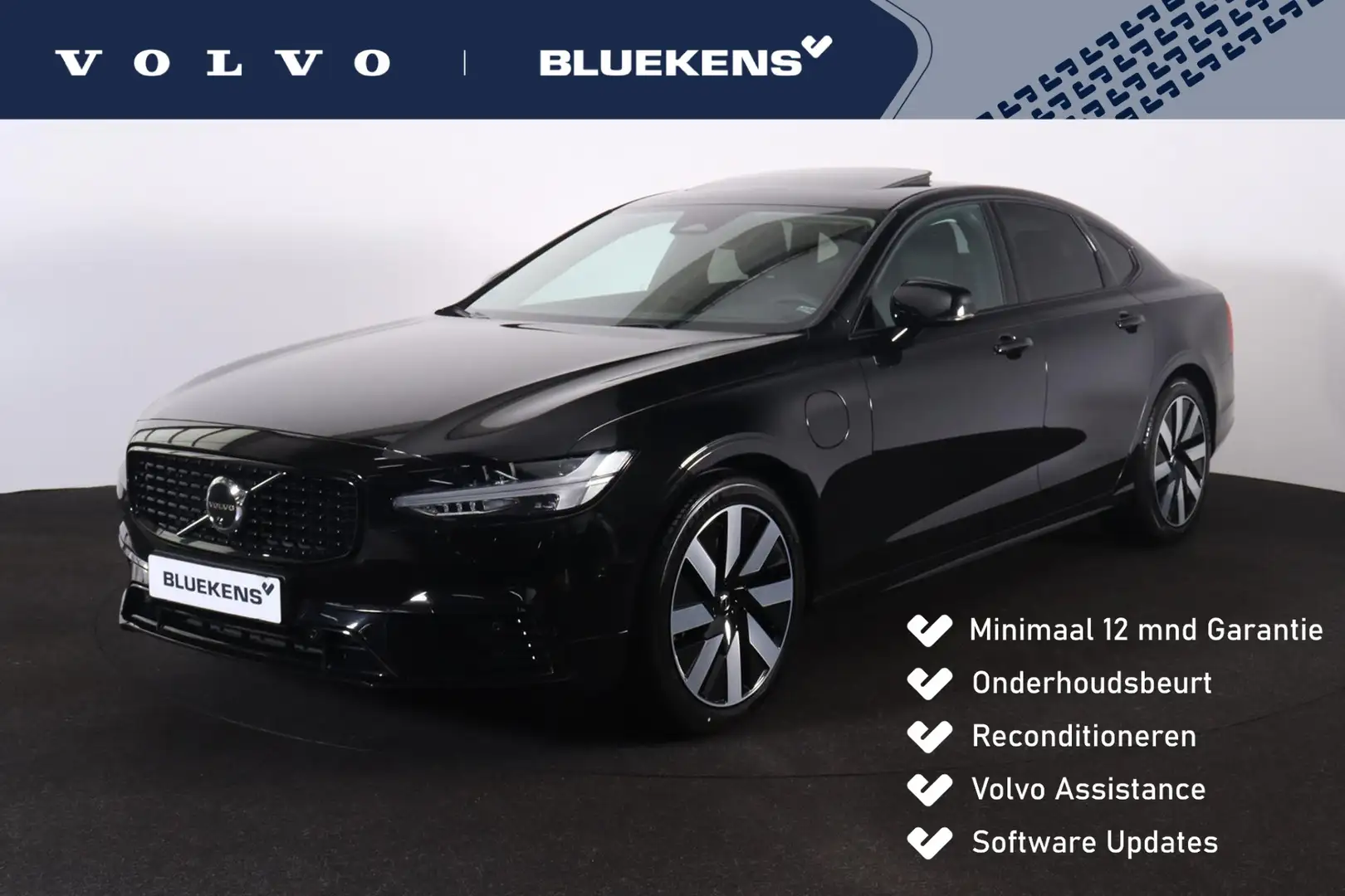 Volvo S90 T8 AWD Ultra Dark - Schuif/kanteldak - IntelliSafe Zwart - 1