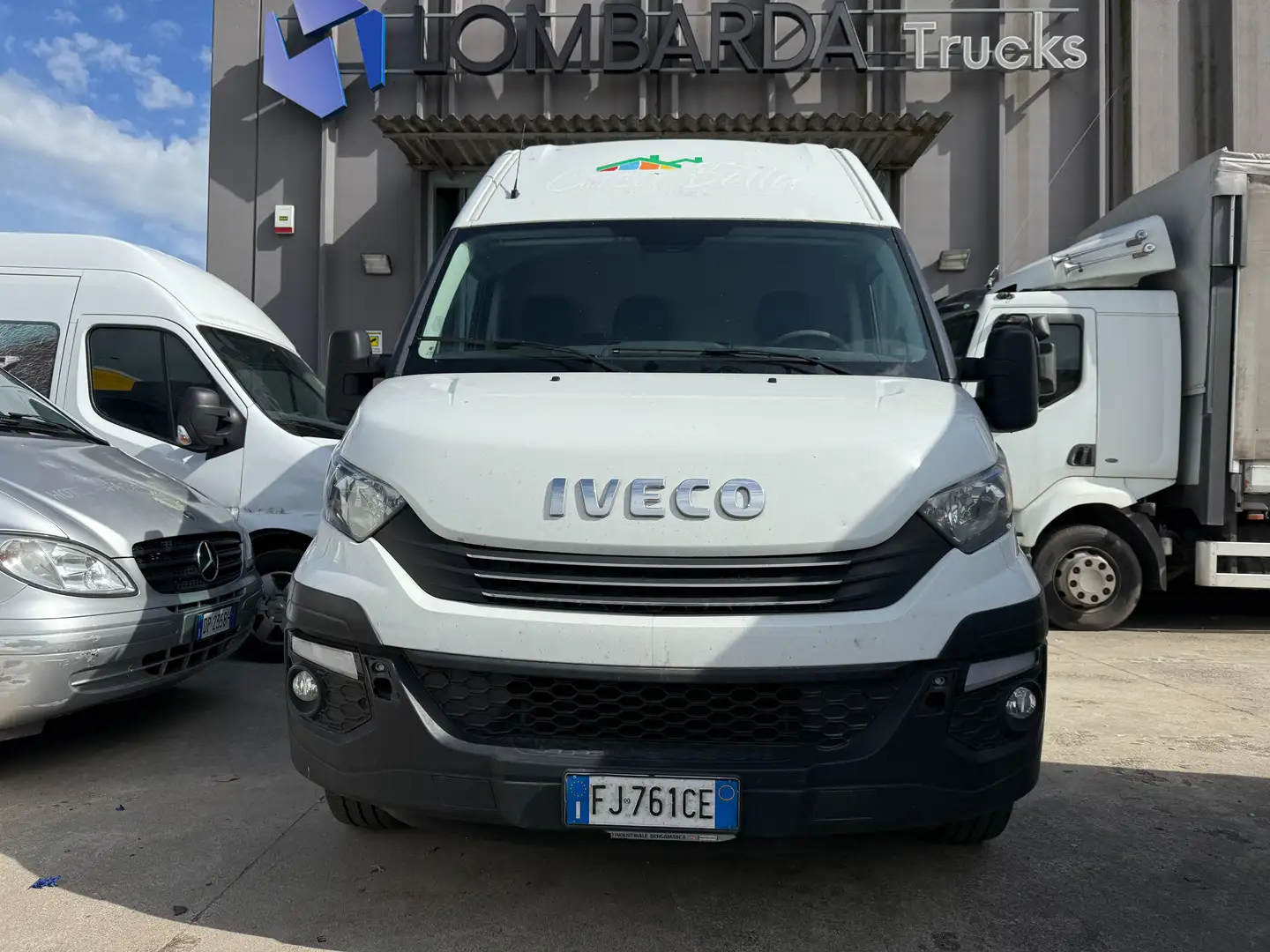 Iveco Daily HI MATIC/35S14/2.3/EURO 6B/2017/AUTOMATICO Bianco - 2