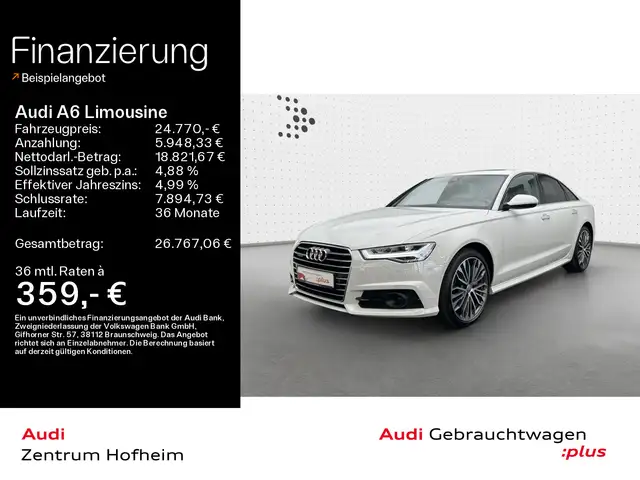 Audi A6 3.0 TDI qu S tro*AHK*KAM*HUD*LEDER*