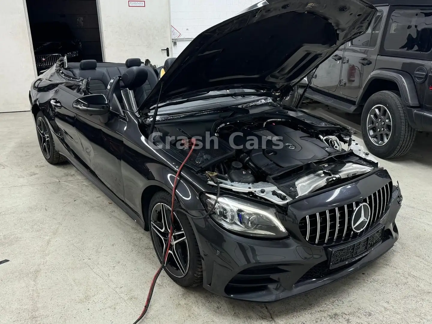 Mercedes-Benz C 400 4MATIC Coupe AMG-Line*Head-Up*Burmester* Gris - 2