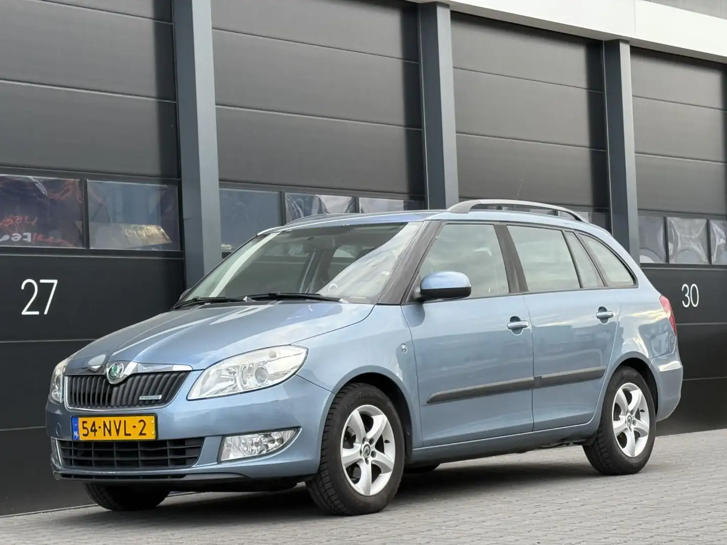 Skoda Fabia 1.2 TDI Greenline Azul - 1