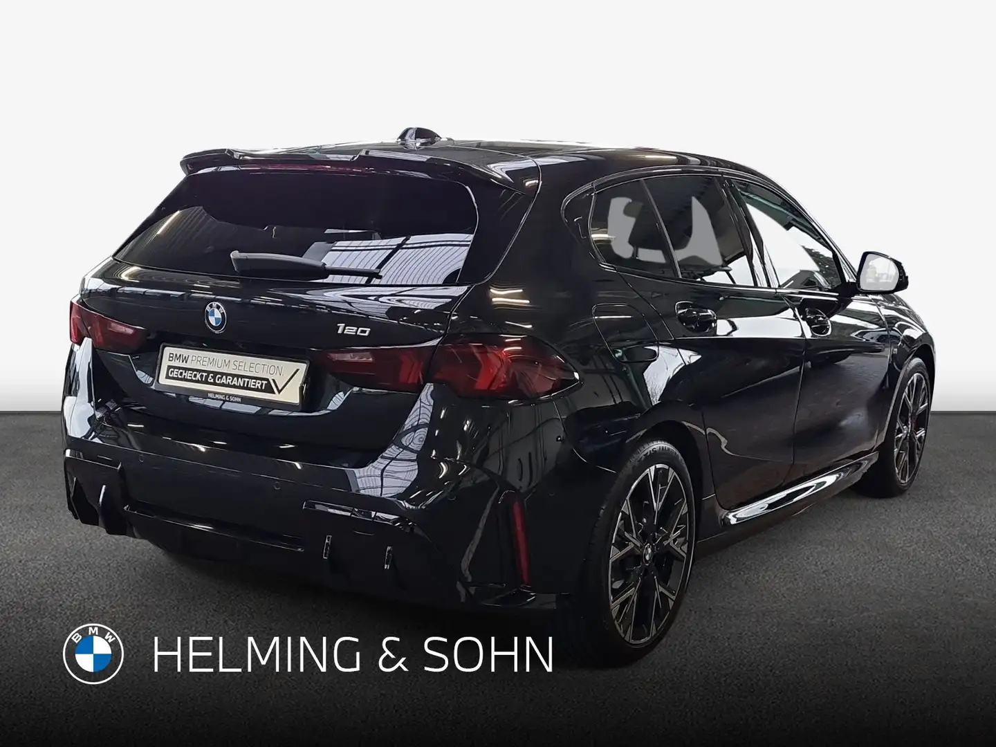 BMW 120 Hatch M-Sport Pro HK HiFi Hed-Up Iconic Glow uvm. Schwarz - 2