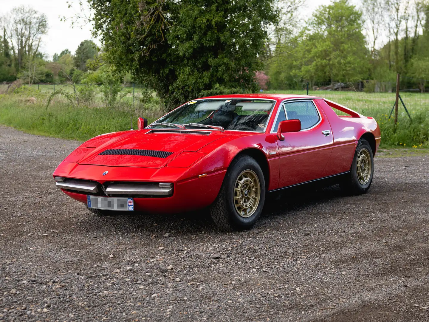 Maserati Merak SS Roşu - 1